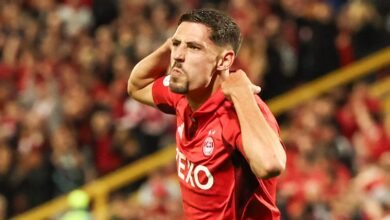 Ester Sokler Nets pesa tarde para Aberdeen contra FCSB porque Josh Mulligan ofrece el Lifeline tardío de Hibernian para la segunda etapa de Legia Varsovia | Noticias de fútbol