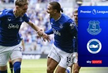Estrellas Grealish cuando Everton abrió el nuevo estadio perfecto.