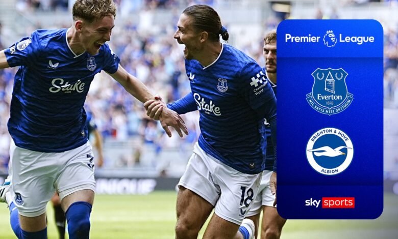 Estrellas Grealish cuando Everton abrió el nuevo estadio perfecto. Estrellas Grealish cuando Everton abrió el nuevo estadio perfecto.
