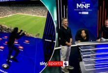 ‘Dios mío … ¡Fútbol!’ – La hilarante reacción de Carra al ganador de Ngumoha 100 de minutos