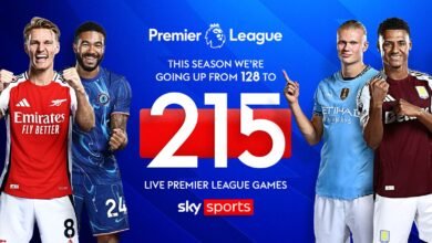 Sky Sports Show 215 Juegos de la Premier League por temporada desde 2025/26 | Noticias de fútbol