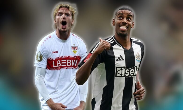 Notos de Nick Woltemade Forward: Newcastle Asment Asment Pregunta de £ 69 millones para el reenvío de Stuttgart para aumentar la oportunidad de escapar de Alexander Isak | Noticias de fútbol