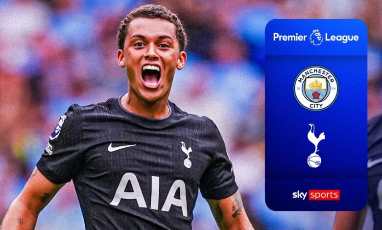 ¡Trafford Howler cuando Slick Spurs derrotó a Man City! ¡Trafford Howler cuando Slick Spurs derrotó a Man City!