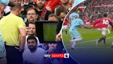 ¿Debería esto haber sido una penalización? ¡Drama de VAR tardío en Old Trafford!
