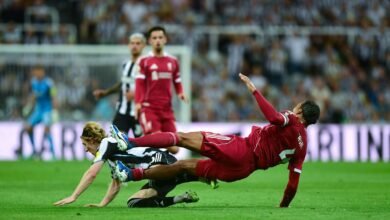 Newcastle 2-3 Liverpool: Arne Slot critica el enfoque de los anfitriones y dice ‘Ese no fue un partido de fútbol’ después del último ganador de Gasp | Noticias de fútbol