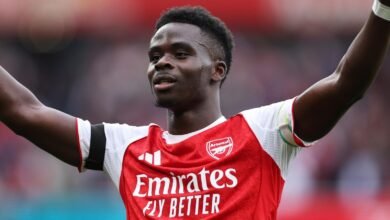 Bukayo Saka: Arsenal Forward Sets para Miss Liverpool Super Sunday Clash y su clasificator de la Copa Mundial | Noticias de fútbol