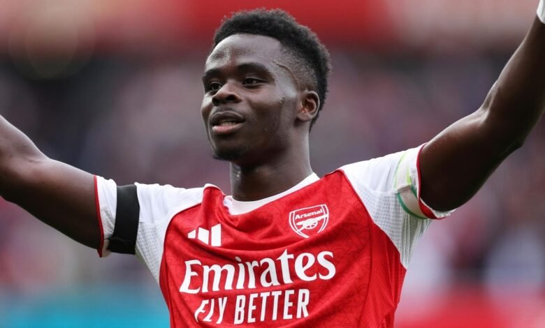 Bukayo Saka: Arsenal Forward Sets para Miss Liverpool Super Sunday Clash y su clasificator de la Copa Mundial | Noticias de fútbol Bukayo Saka: Arsenal Forward Sets para Miss Liverpool Super Sunday Clash y su clasificator de la Copa Mundial | Noticias de fútbol