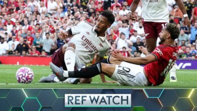 La delgada victoria del Arsenal que Man Utd analiza por la Premier League Dermot Gallagher en Ref Watch | Noticias de fútbol