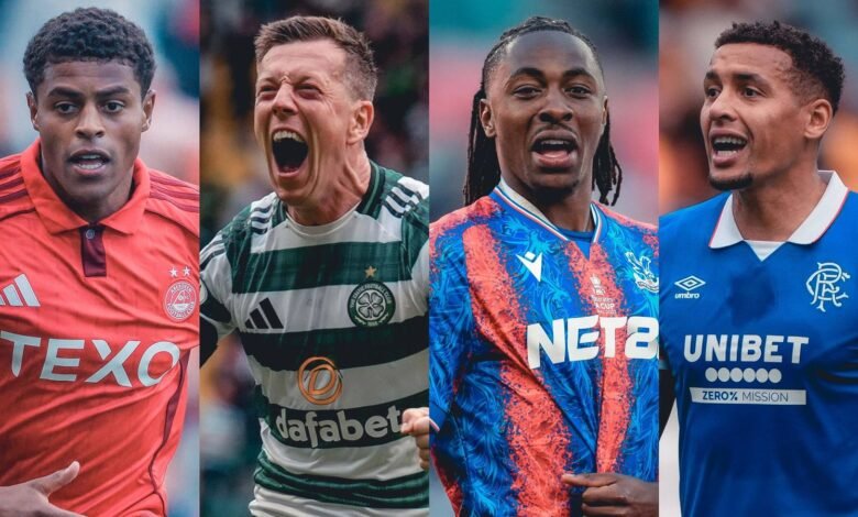 Celtic, Rangers, Crystal Palace, Aberdeen, Hibernian y Dundee United. Encuentra Champions League, Europa League y el oponente.