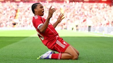 Liverpool vs Athletic Club: Rio Ngumoha Stars, Hugo Ekitike ayuda mientras los Rojos de Arne Slot ganan doble encabezado de pretemporada | Noticias de fútbol