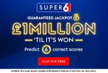 Super 6 Devoluciones: £ 1,000,000 ‘hasta que ganó!