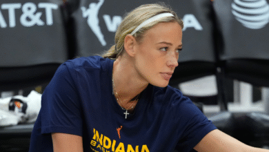 La hermana de Sophie Cunningham reprende a la WNBA de la WNBA oficiando después de una lesión en la rodilla al guardia