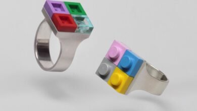 Personaliza las joyas de plata esterlina del estudio Googo con ladrillos LEGO – Colosal