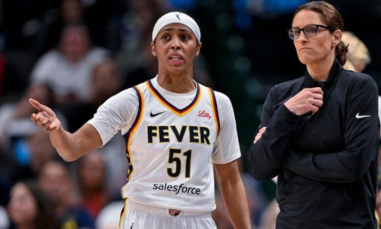 Sydney Colson de Fever instó a los árbitros a apoyar a Kelsey Mitchell: “La forma en que es atacada es una locura” Sydney Colson de Fever instó a los árbitros a apoyar a Kelsey Mitchell: “La forma en que es atacada es una locura”