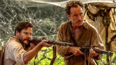 Revisión de Eden: Jude Law, Anna D Armus y el violento thriller de supervivencia de Sydney Sweenie piensan sobre la naturaleza humana.