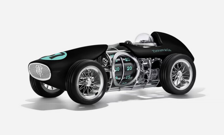 Tiffany Co. Time for Speed Clock