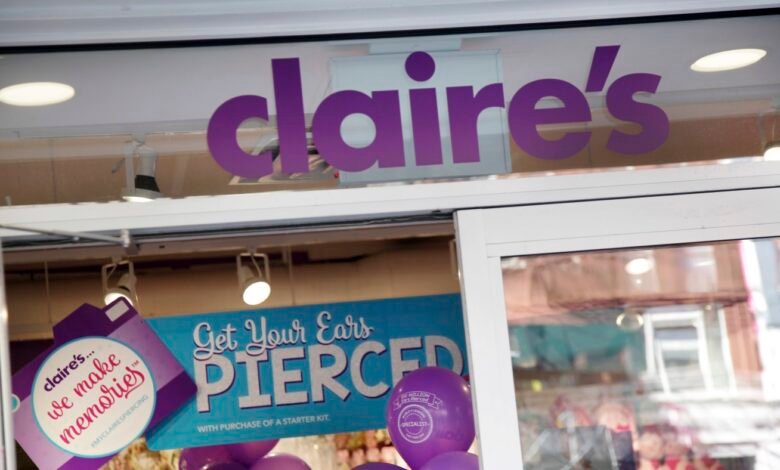 La cadena de joyería de Tween Claire’s está en bancarrota, nuevamente: NPR