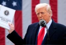 El Tribunal de los Estados Unidos determinó que la mayoría de las tasas impositivas de Trump eran ilegales: NPR.