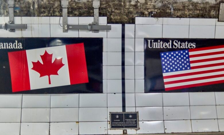 Muchos menos canadienses visitan los Estados Unidos este año: NPR