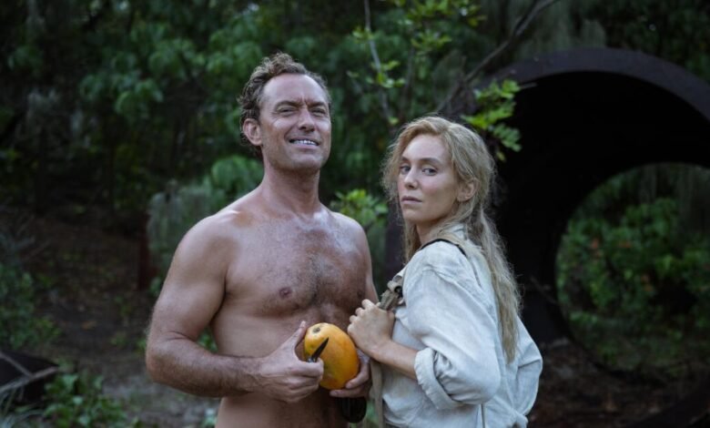 Revisión de ‘Eden’: Jude Law y Sydney Swinei se vuelven incompletos en la isla remota Revisión de ‘Eden’: Jude Law y Sydney Swinei se vuelven incompletos en la isla remota