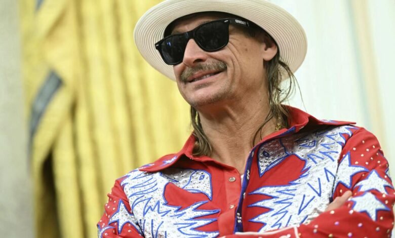 El gobernador de Kid Rock, Gavin News, se ha estrellado por los chistes de respaldo