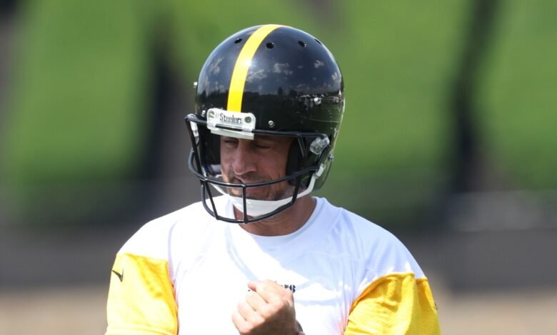 Aaron Rodgers hizo un interruptor de casco