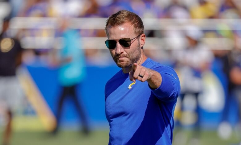 Sean McVay dijo que Rams esperaba reducir a Matthew Stafford al fútbol en el futuro cercano