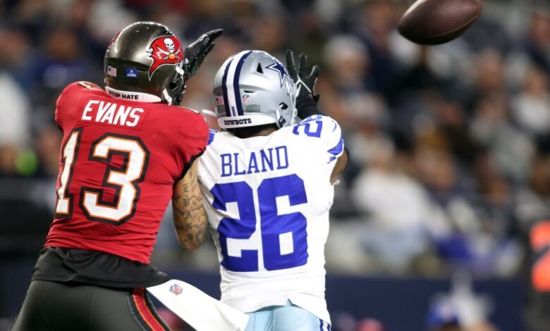 El esquinero de los Cowboys Daron Bland El esquinero de los Cowboys Daron Bland