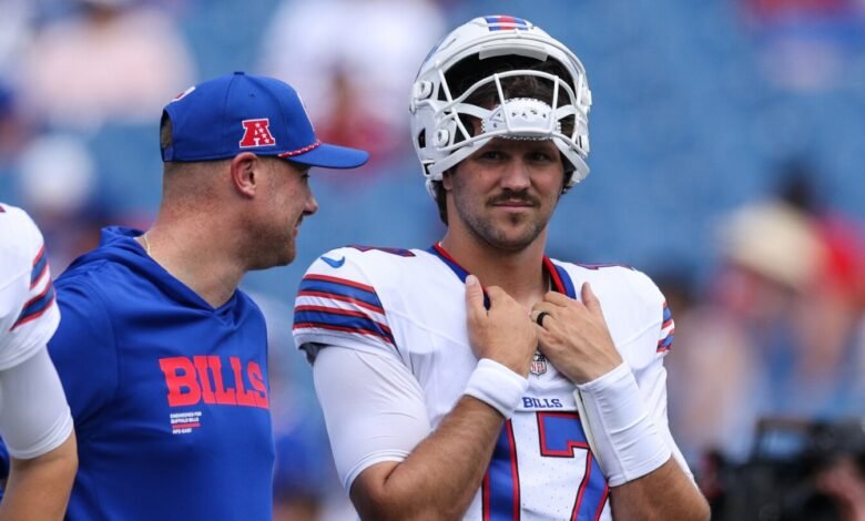 Sean McDermott: Demasiado temprano para decir si Josh Allen jugará el domingo