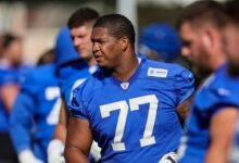 Sean McVay: Todo se dirige a Alaric Jackson listo para usar