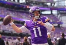 El vikingo cortó oficialmente el QB Brett Rypien, LB Cam Gill