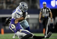 Cowboys Place RB Phil Mafah, CB Caelen Carson en IR/son designados para regresar