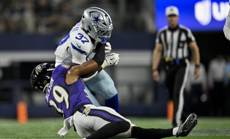 Cowboys Place RB Phil Mafah, CB Caelen Carson en IR/son designados para regresar Cowboys Place RB Phil Mafah, CB Caelen Carson en IR/son designados para regresar
