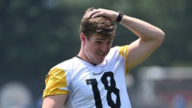 Steelers QB dejará al menos tres semanas con un hueso roto en la mano