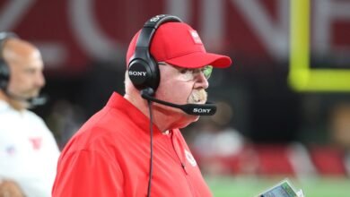 Andy Reid publicó siete cadenas lesionadas no jugarán el viernes