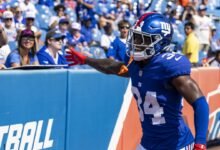 El gigante lanzó S K’Von Wallace, puso el CB TJ Moore en la reserva