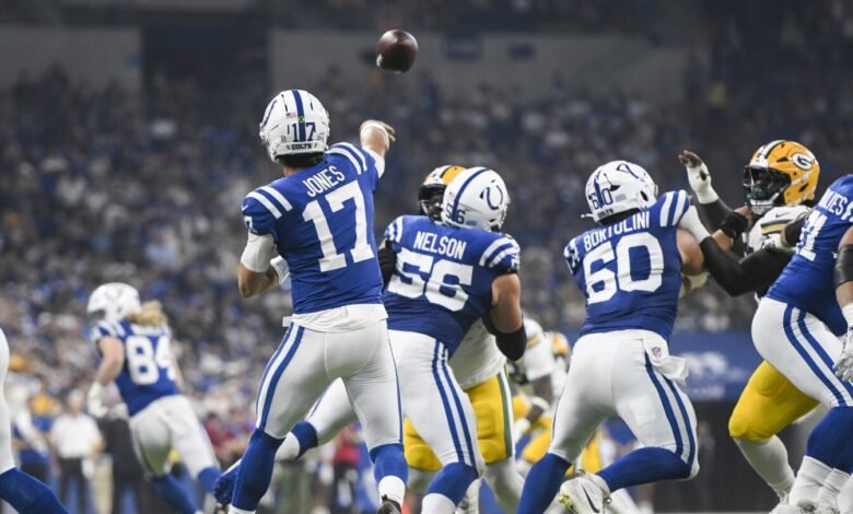 Quenton Nelson en otro interruptor de QB: estaría mintiendo si dijera que no era frustrante Quenton Nelson en otro interruptor de QB: estaría mintiendo si dijera que no era frustrante