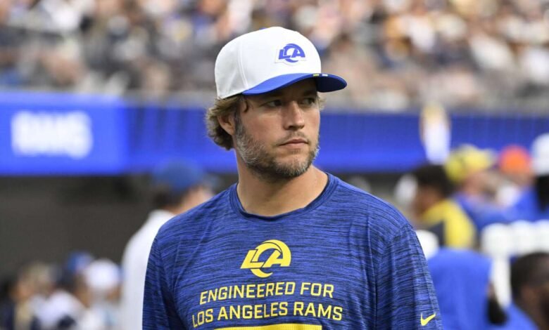 Matthew Stafford no practica el lunes
