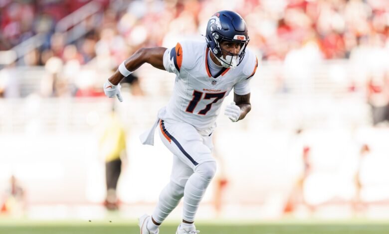Broncos intercambia WR Devaughn Vele a Saints por elegir un par de borradores