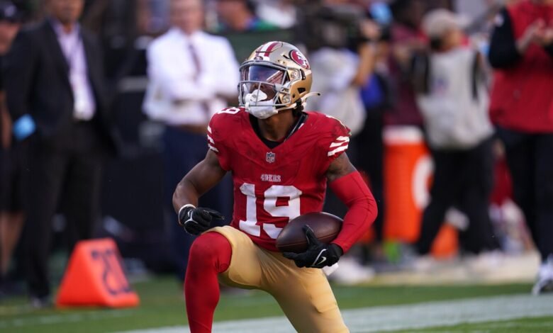 49ers WR Jacob volviendo a salir con la misma lesión en el Winistal