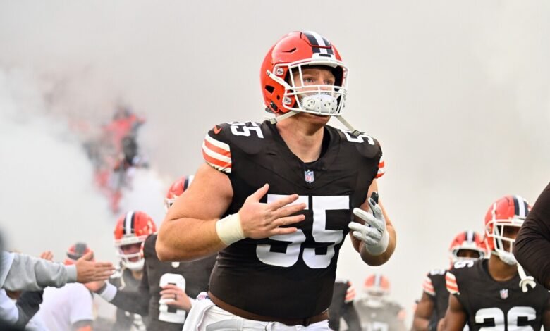 Browns Ethan Pocic Center deja el juego con lesiones en la rodilla Browns Ethan Pocic Center deja el juego con lesiones en la rodilla
