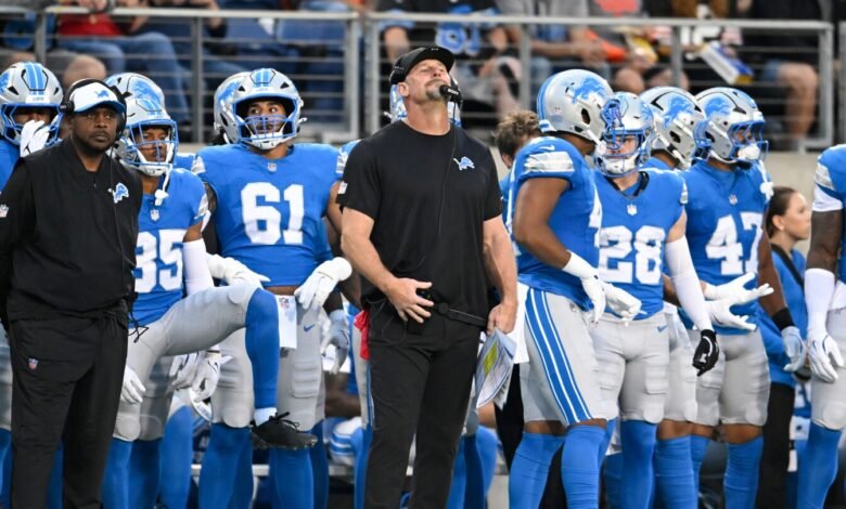 Dan Campbell no está satisfecho con la actuación de Lions en la pérdida del juego del Salón de la Fama