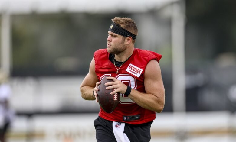 Saints trae QB Hunter Dekkers