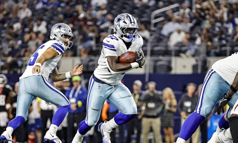Informe: El novato de los Cowboys RB Phil Mafah comenzará la temporada en IR