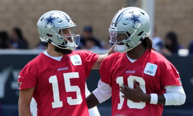 Los Cowboys no tienen muchas buenas alternativas para Joe Milton, Will Grier