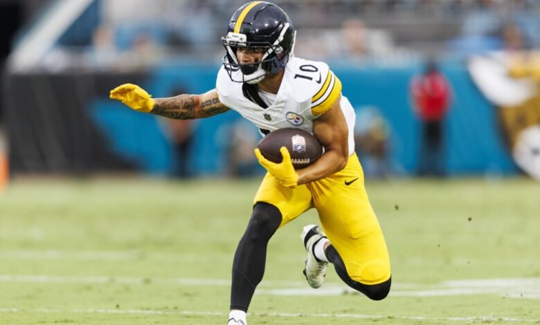 Aaron Rodgers vio un gran potencial para los destinatarios de Roman Wilson en la ofensiva de los Steelers Aaron Rodgers vio un gran potencial para los destinatarios de Roman Wilson en la ofensiva de los Steelers