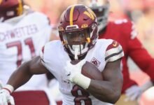 Anuncio comercial de 49ers para RB Brian Robinson