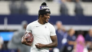 Raven dijo que Lamar Jackson todavía está bien después de escapar de la práctica temprano