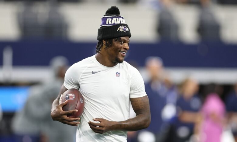 Raven dijo que Lamar Jackson todavía está bien después de escapar de la práctica temprano