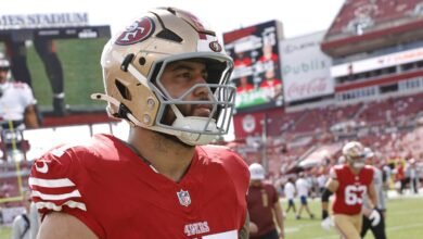 49ers RG Dominick Puni puede ser perdido durante un par de semanas con posibles lesiones de PCL.